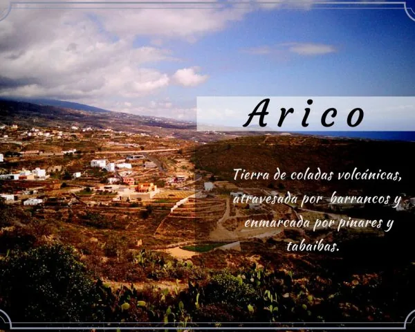 Paisaje de Arico en Tenerife