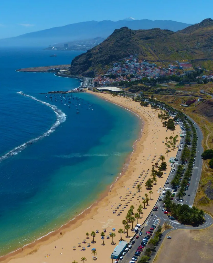 Playa de Las Teresitas en Santa Cruz de Tenerife