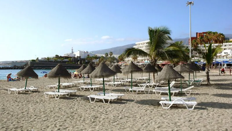 Playa de Torviscas en Costa Adeje