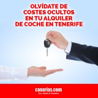 Alquiler de coches en Tenerife sin costes ocultos