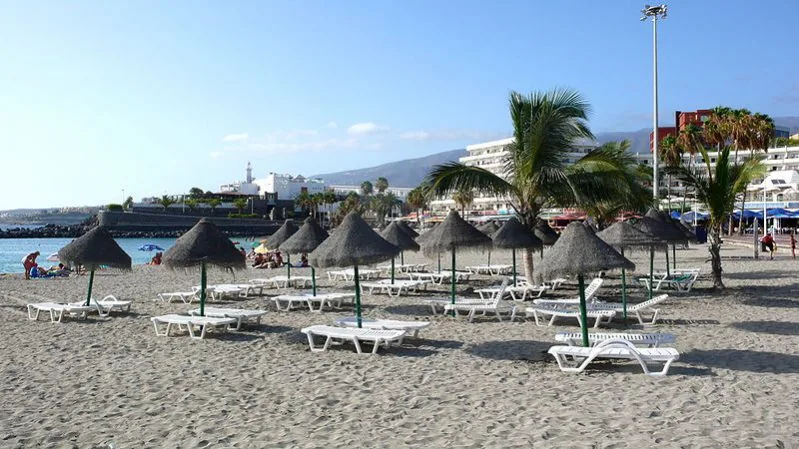 Playa de Torviscas en Costa Adeje Tenerife