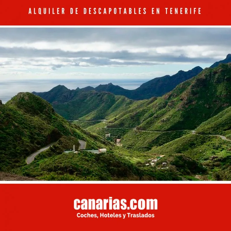 Alquiler descapotable en Tenerife: rutas, modelos y consejos