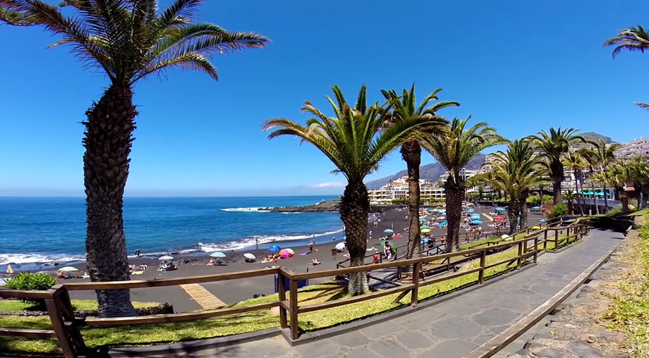 Paseo de Playa de La Arena, Tenerife