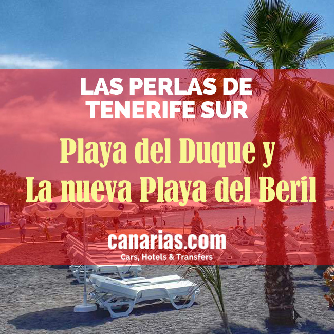Playa Del Duque y nueva playa El Beril, Tenerife