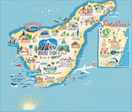 Tenerife Mapa Mapa De La Provincia De Santa Cruz De Tenerife 